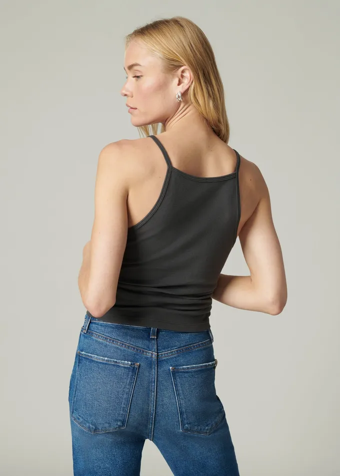 Joe8217s Jeans THE EVERYDAY TANK Charcoal Women Tops Joe8217s Jeans THE EVERYDAY TANK Charcoal Women Tops