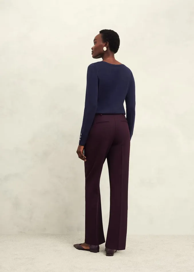 Jumpers and Cardigans Women HOBBS Perla Merino Wool Jumper Hobbs Navy