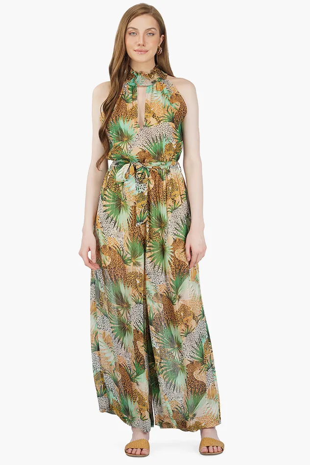 Jumpsuits America and Beyond Women Masai Cheetah Jumpsuit