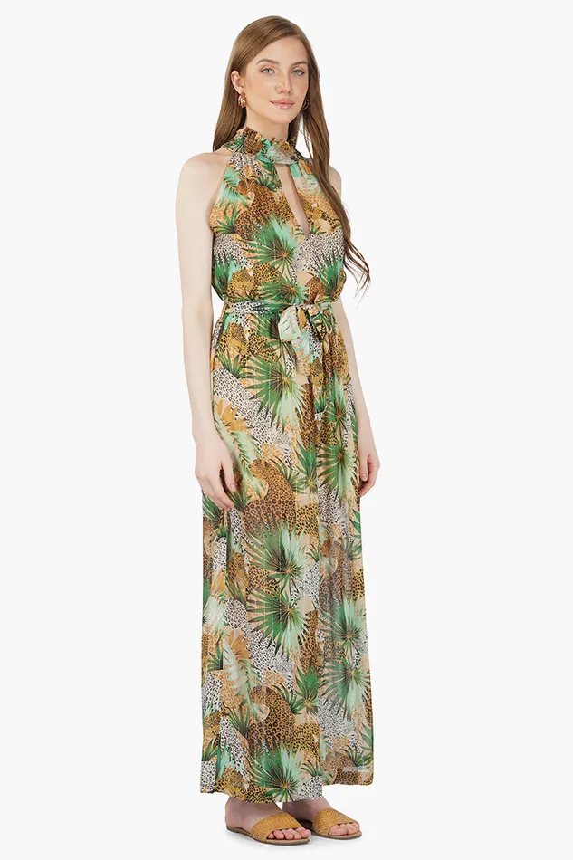 Jumpsuits America and Beyond Women Masai Cheetah Jumpsuit