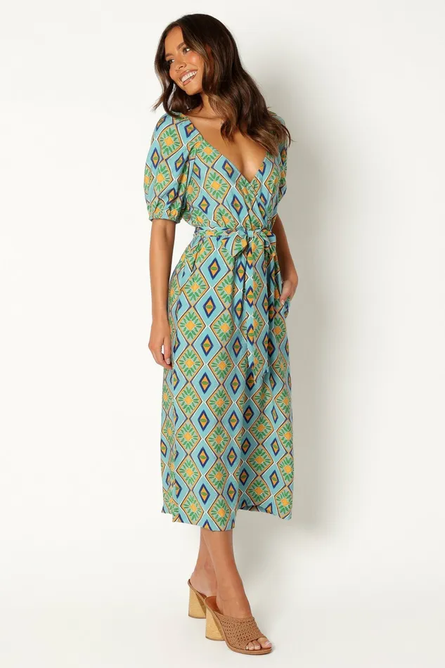 Jumpsuits and Rompers Women Petal and Pup Hermione Wide Leg Jumpsuit Blue