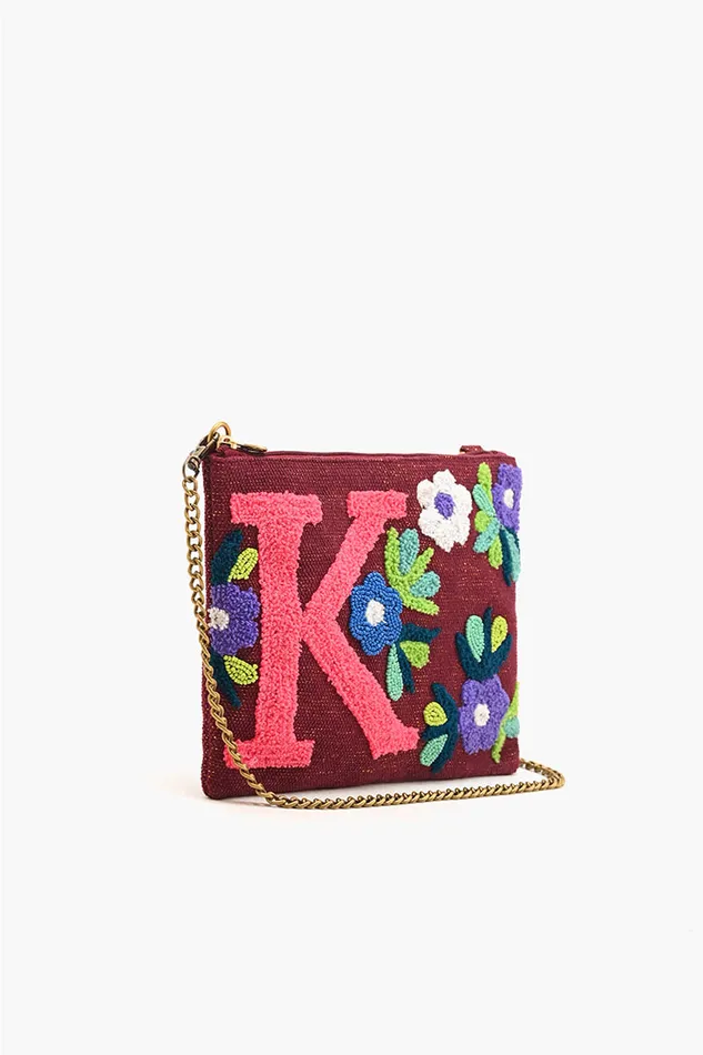 K Floral Crossbody Bag Women Crossbody Bags America and Beyond
