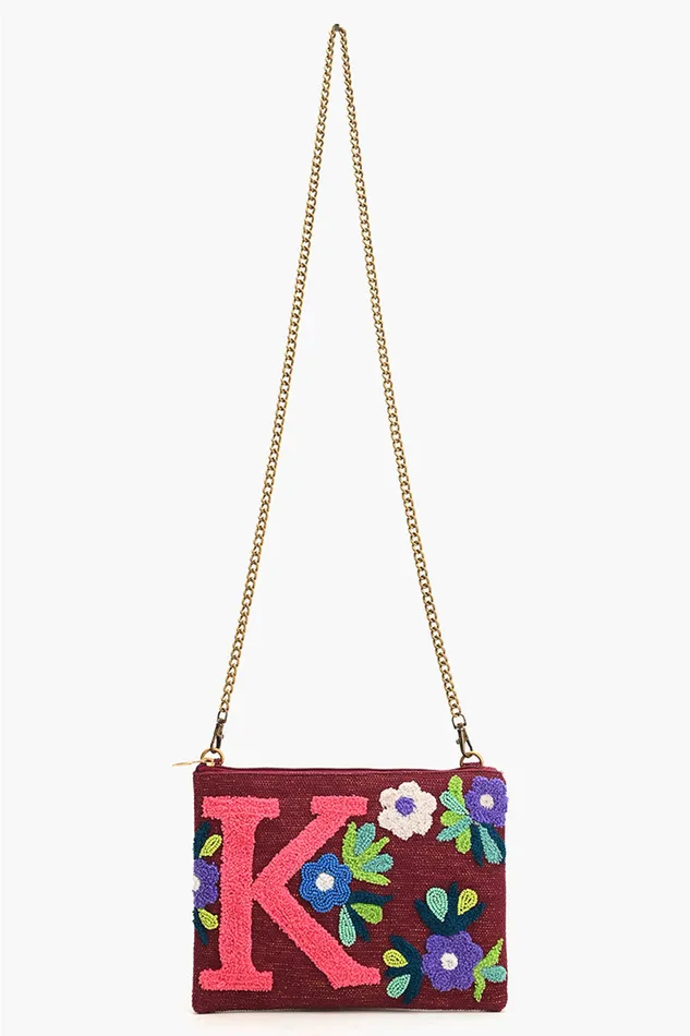 K Floral Crossbody Bag Women Crossbody Bags America and Beyond