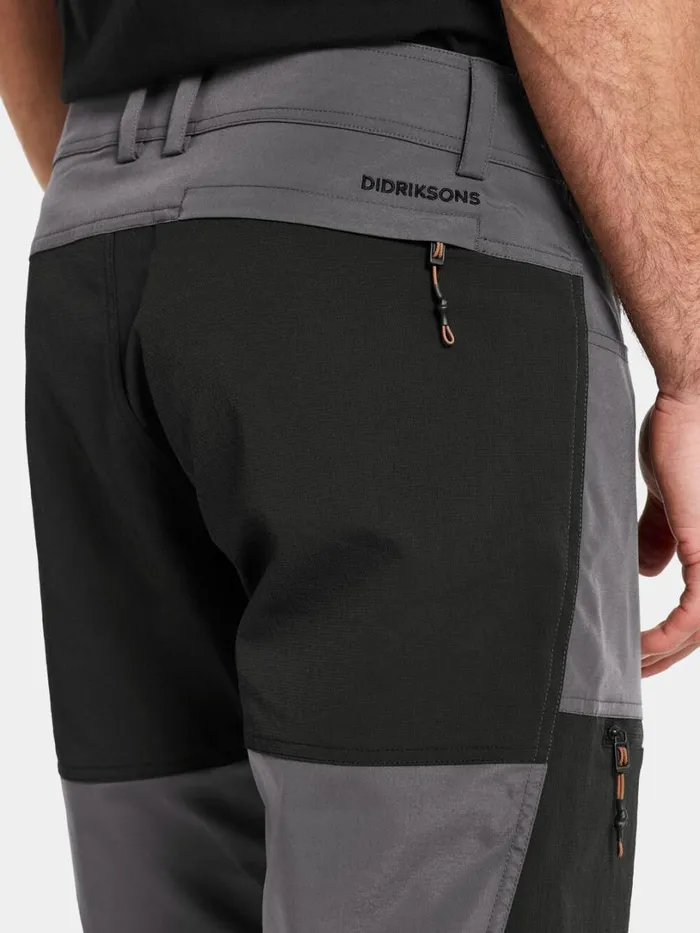 Kallax Men039s Shorts Coal Black Men Didriksons Shorts