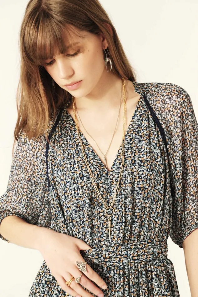 Kama Dress Kama Blue Women Baandsh Dresses
