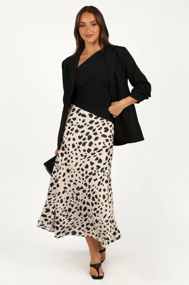 Kelby Slouch Sleeve Blazer Black Jackets and Coats Petal and Pup Women
