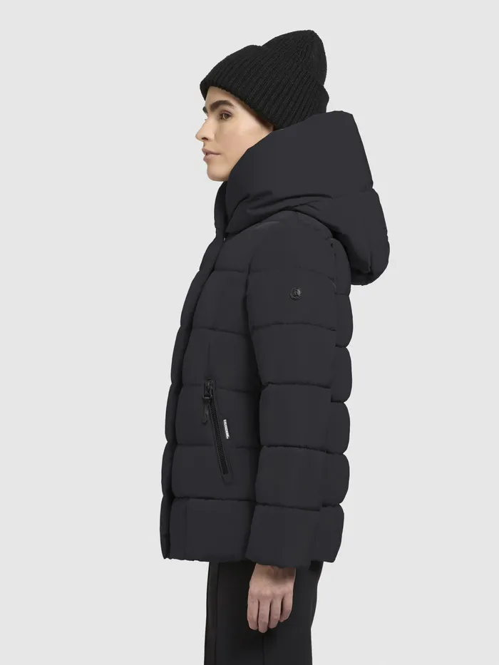 KHUJO Jacke Jacke CAMEA Schwarz Schwarz Women Puffer Jackets