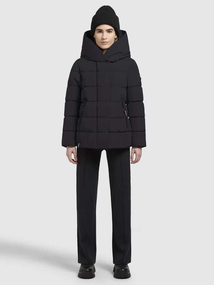 KHUJO Jacke Jacke CAMEA Schwarz Schwarz Women Puffer Jackets
