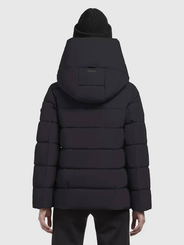 KHUJO Jacke Jacke CAMEA Schwarz Schwarz Women Puffer Jackets