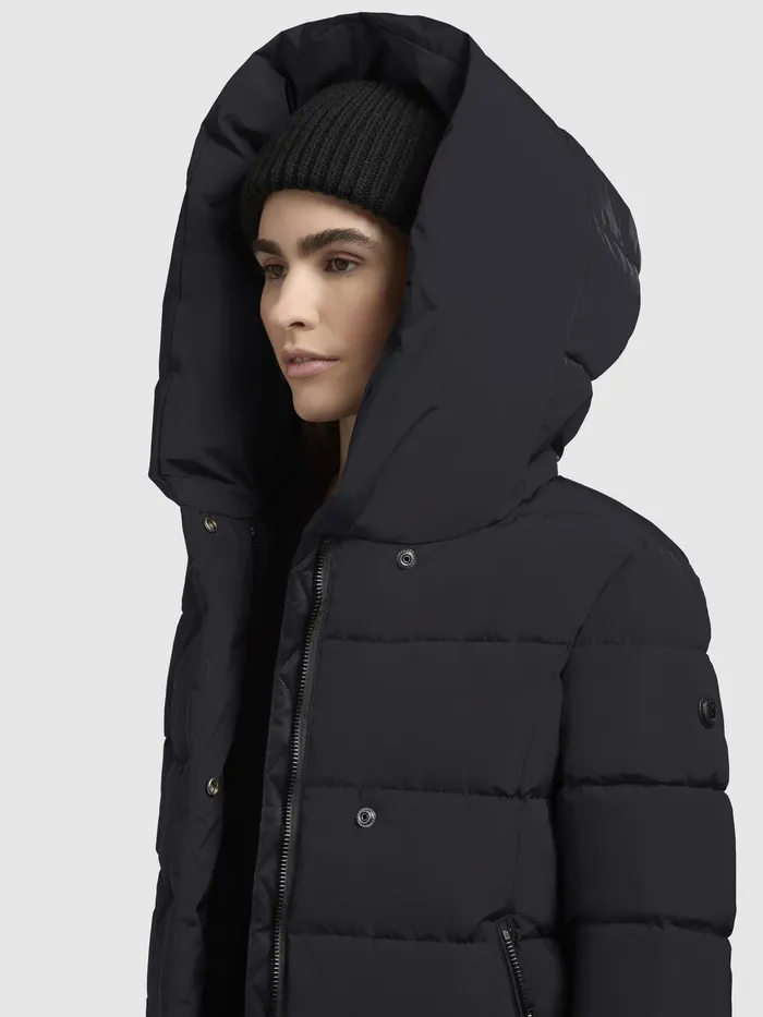 KHUJO Jacke Jacke CAMEA Schwarz Schwarz Women Puffer Jackets
