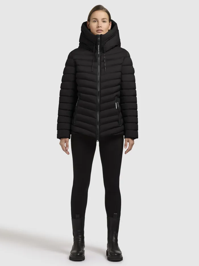 KHUJO Jacke PACE Schwarz Schwarz Women Puffer Jackets