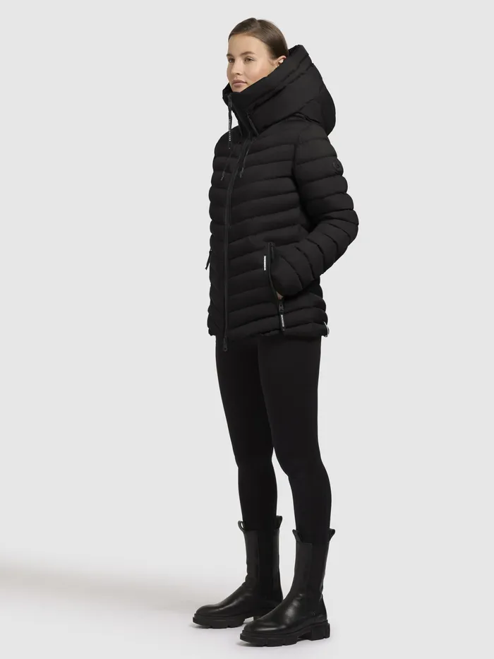 KHUJO Jacke PACE Schwarz Schwarz Women Puffer Jackets