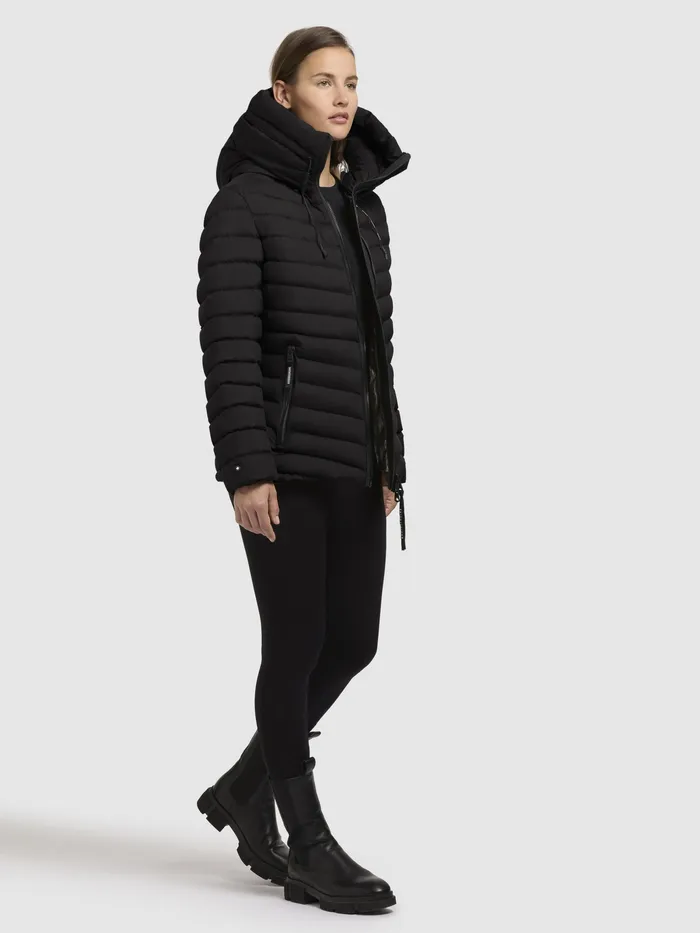 KHUJO Jacke PACE Schwarz Schwarz Women Puffer Jackets