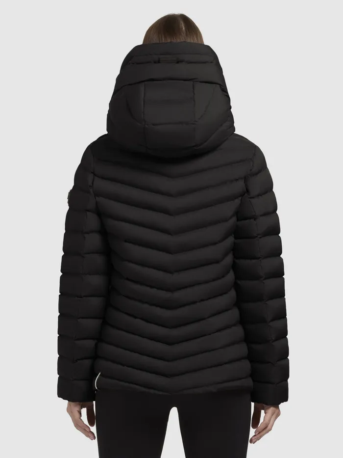 KHUJO Jacke PACE Schwarz Schwarz Women Puffer Jackets
