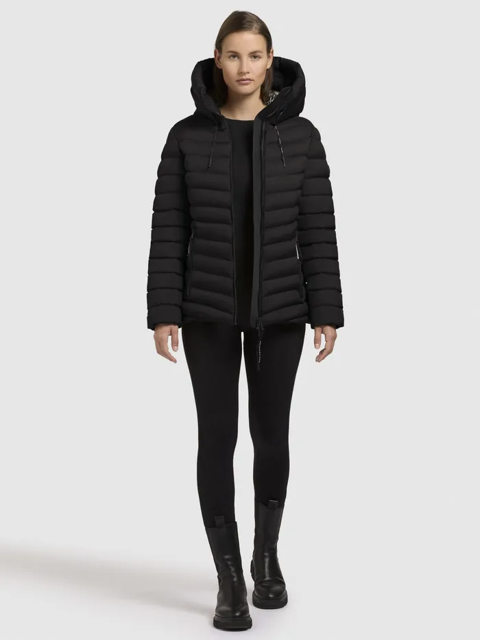 KHUJO Jacke PACE Schwarz Schwarz Women Puffer Jackets