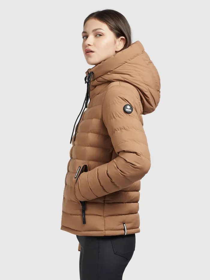KHUJO Puffer Jackets Women Jacke LOVINA3 MATT Beige Beige