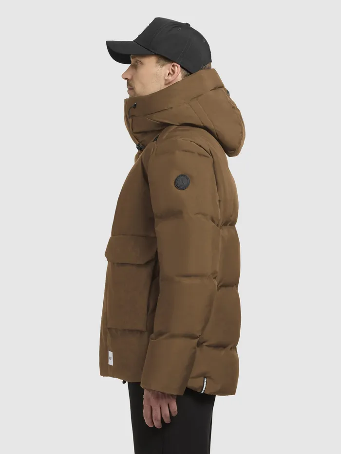 KHUJO Short Jackets Men Jacke HINTO2 Khaki Khaki