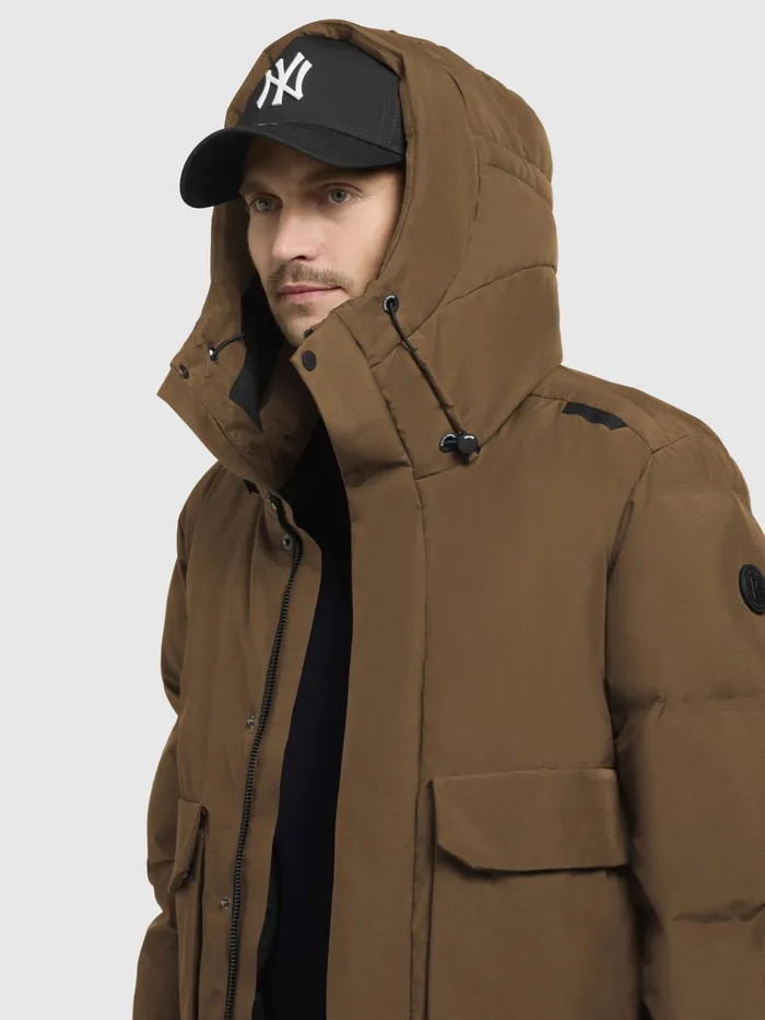 KHUJO Short Jackets Men Jacke HINTO2 Khaki Khaki