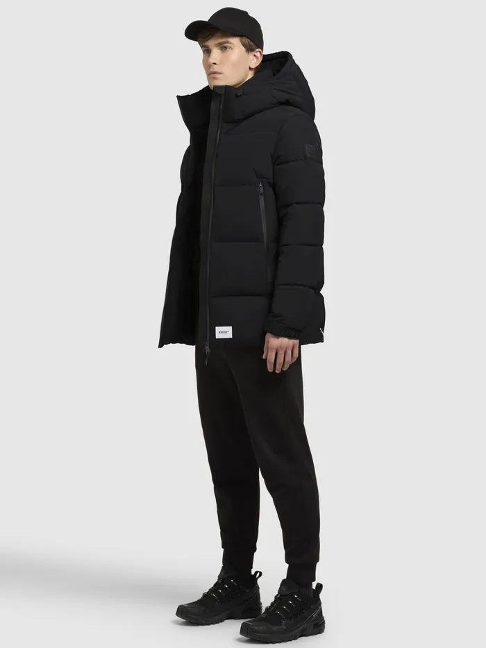 KHUJO Short Jackets Men Jacke ROAN Schwarz Schwarz