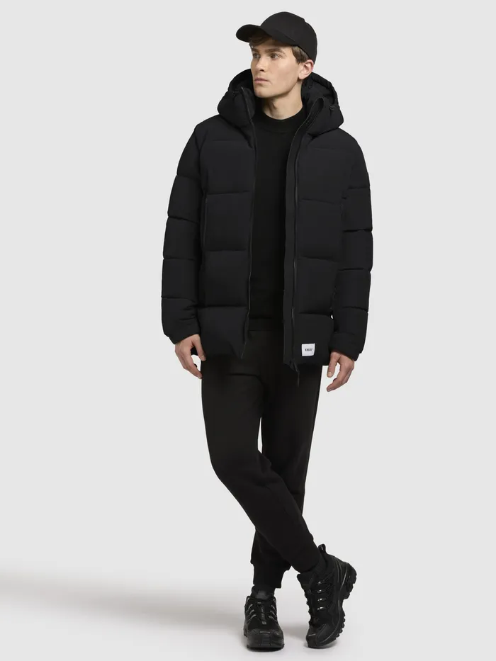 KHUJO Short Jackets Men Jacke ROAN Schwarz Schwarz