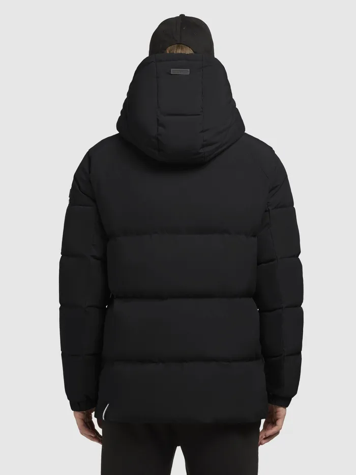 KHUJO Short Jackets Men Jacke ROAN Schwarz Schwarz
