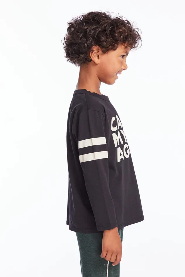Kids Chaser Brand Boys Call My Agent Boys Cloud Jersey Long Sleeve
