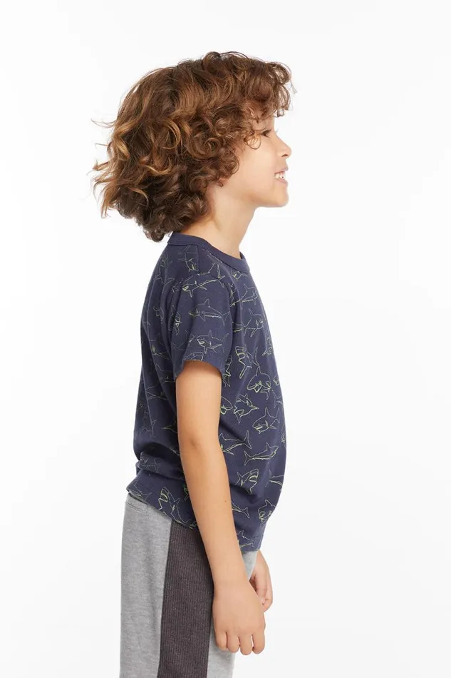 Kids Chaser Brand Boys Sharks Boys Tee