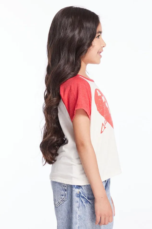 Kids Chaser Brand Girls Amour Girls Tee