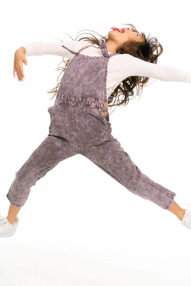 Kids Chaser Brand Girls Cool Girl Overalls