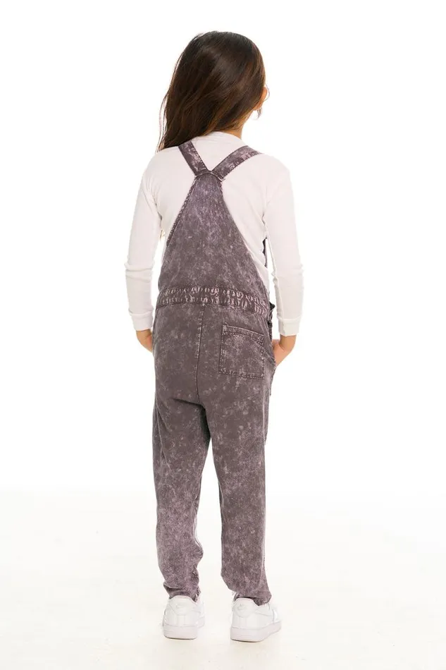 Kids Chaser Brand Girls Cool Girl Overalls