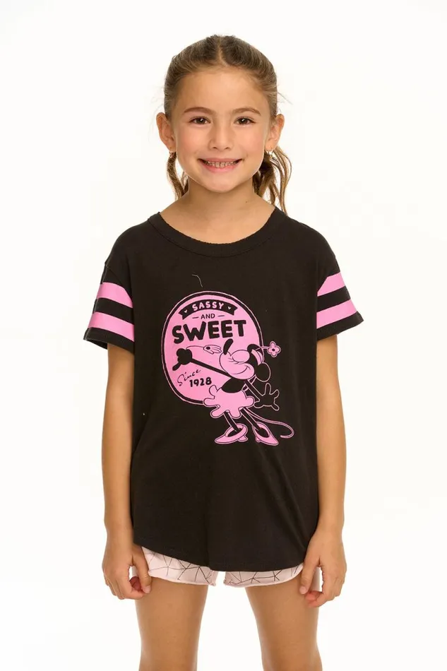 Kids Chaser Brand Girls Disney 100 8211 Sassy And Sweet Tee