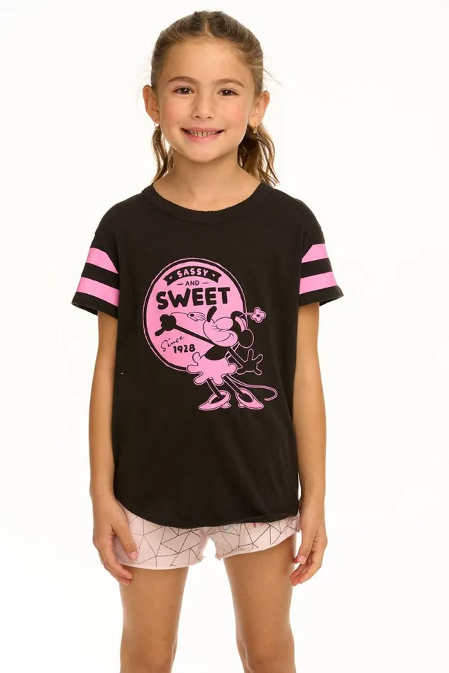 Kids Chaser Brand Girls Disney 100 8211 Sassy And Sweet Tee