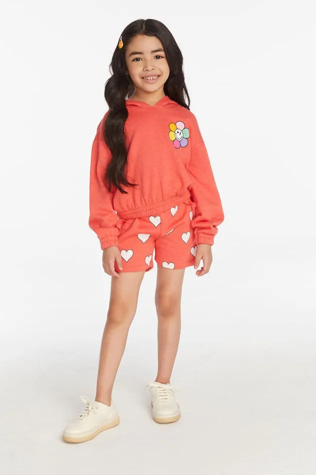 Kids Chaser Brand Girls Hearts Girls Shorts