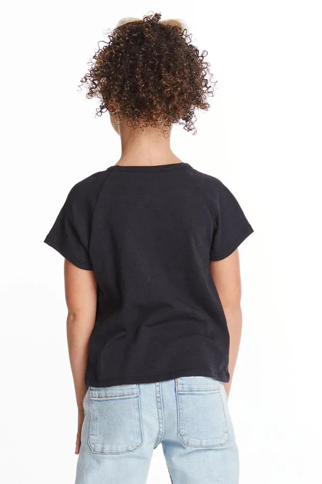 Kids Chaser Brand Girls Ride The Rainbow Girls Tee