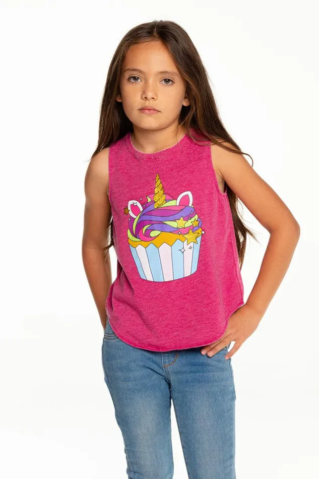 Kids Chaser Brand Girls Unicorn Cupcake
