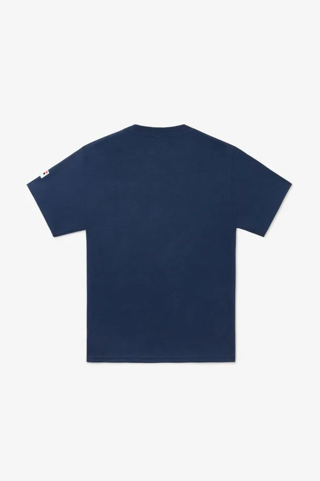 Kids Fila Apparel Nyc Youth Tennis Tee Navy Kids Fila Apparel Nyc Youth Tennis Tee Navy
