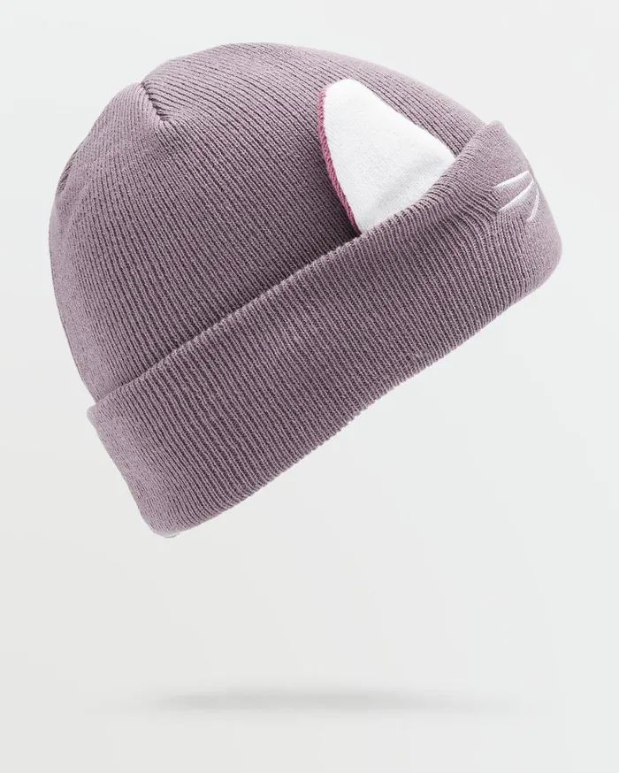 Kids Snow Creature Beanie 8211 Dusty Lavender Kids Volcom Beanies