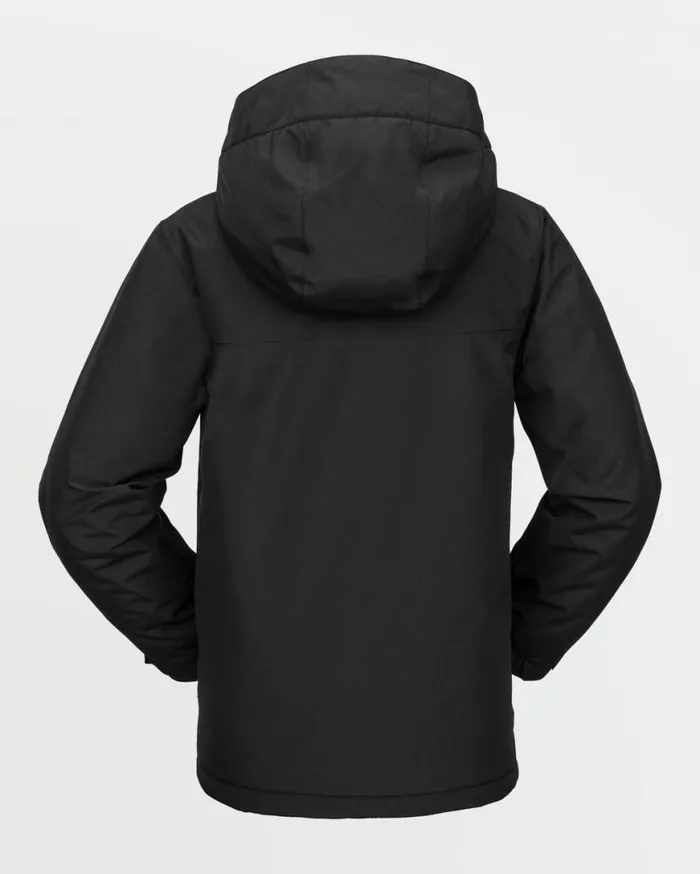 Kids Stone91 Insulated Jacket 8211 Black Kids Volcom Jackets
