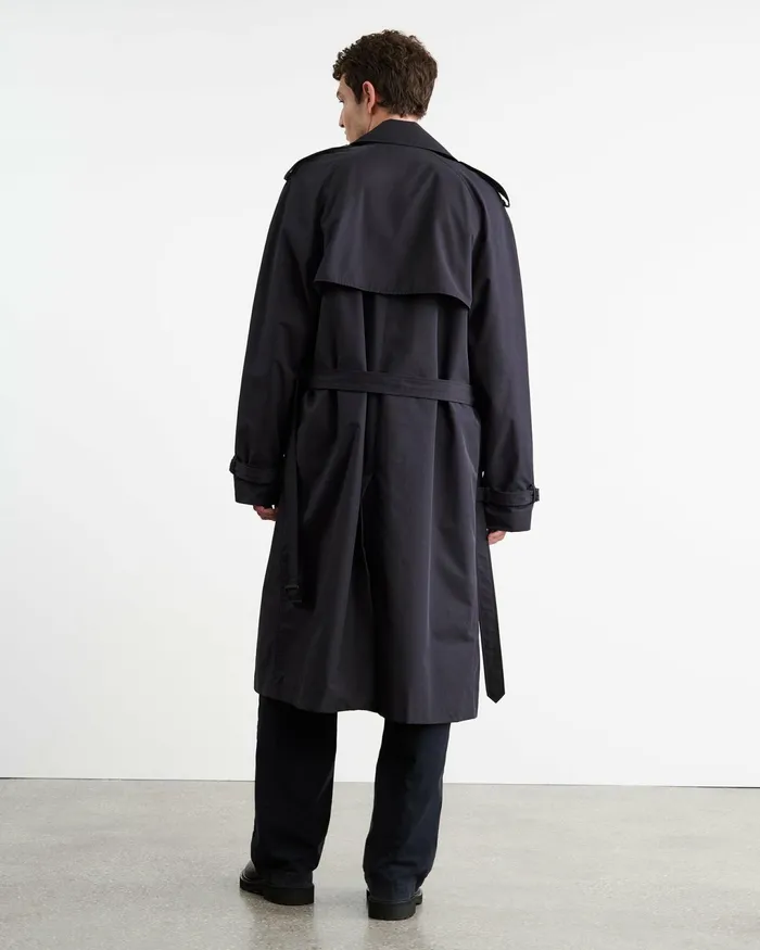 KIERAN TRENCH COAT Olive Green Men Nili Lotan Jackets and Coats