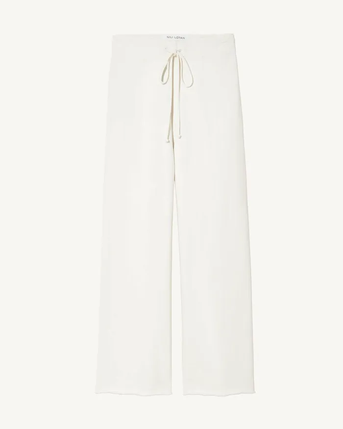 KIKI SWEATPANT Chalk Women Nili Lotan Pants and Shorts