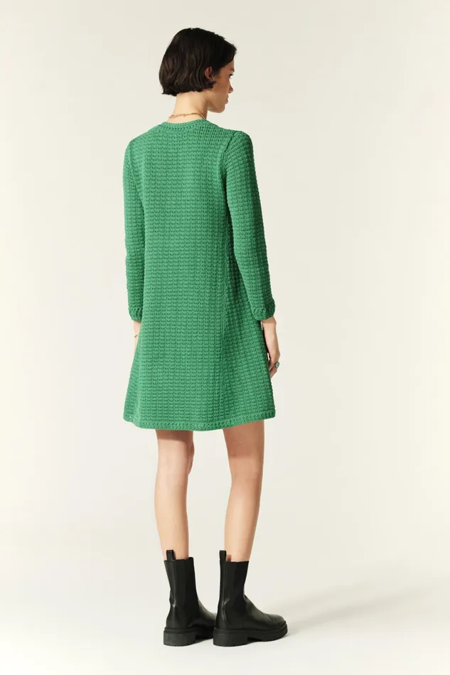 Knit Mini Dress Gysele Black Women Baandsh Dresses
