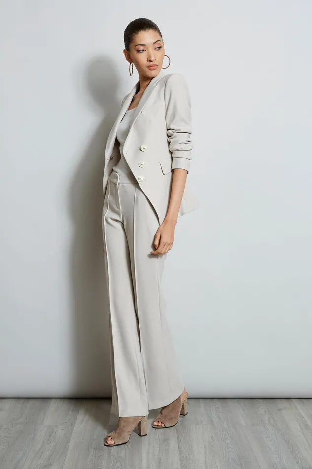 Knits and Sweaters Women Elie Tahari Scallop Square Neck Sweater FOAM