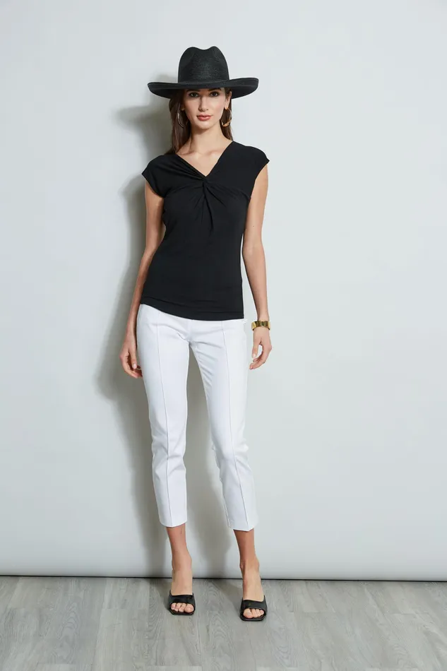 Knits and Sweaters Women Elie Tahari Twist Knot Knit BLACK