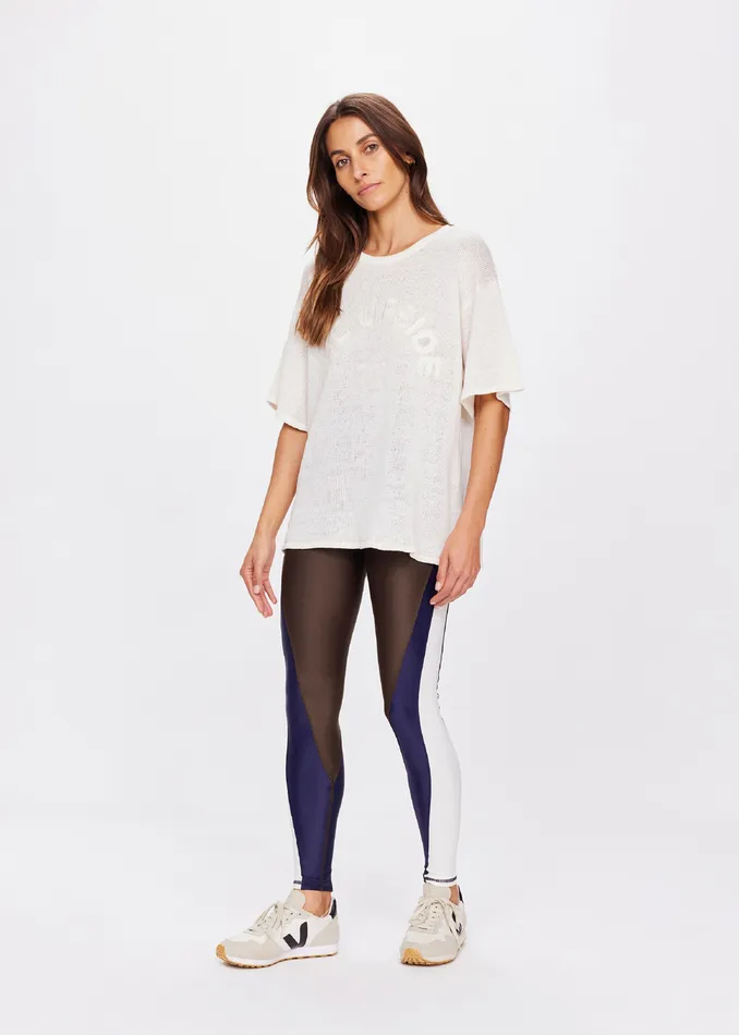 KNITTED SAMMI TEE Women Shirts and Tanks THE UPSIDE KNITTED SAMMI TEE Women Shirts and Tanks THE UPSIDE