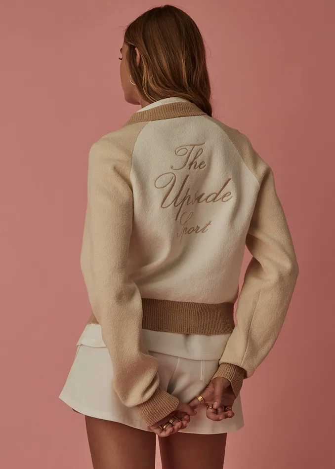 Knitwear THE UPSIDE Women RODEO HALLIE KNIT BOMBER