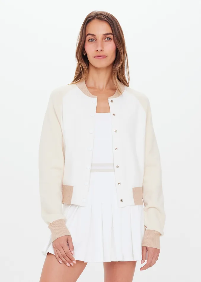 Knitwear THE UPSIDE Women RODEO HALLIE KNIT BOMBER