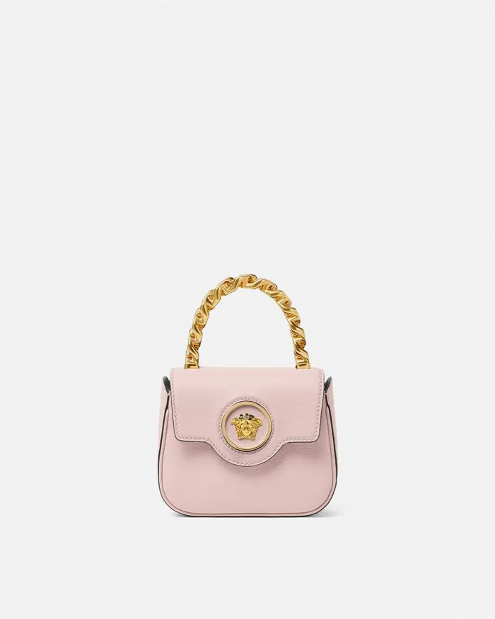 La Medusa Mini Bag Light Pink Women Versace Top Handle