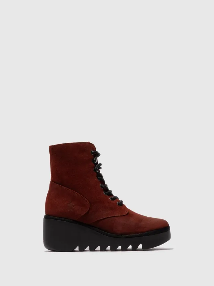 Laceup Ankle Boots BIRR534FLY OXBLOOD Women Fly London Ankle Boots