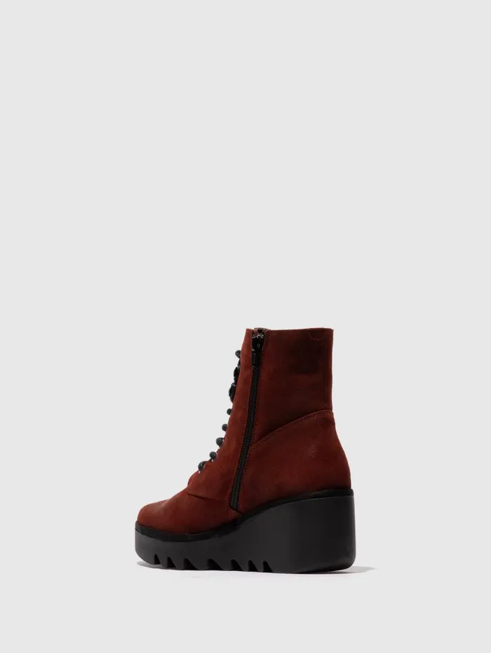 Laceup Ankle Boots BIRR534FLY OXBLOOD Women Fly London Ankle Boots