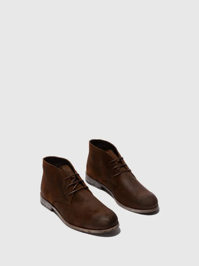 Laceup Ankle Boots CAJY074FLY CAMEL Men Fly London Ankle Boots